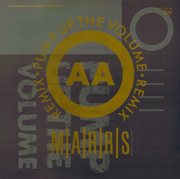 M|A|R|R|S - Pump Up The Volume (Remix) - 4AD