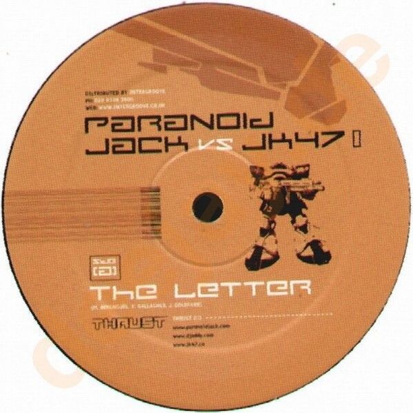 Paranoid Jack Vs Jk47 - The Letter - Thrust Recordings