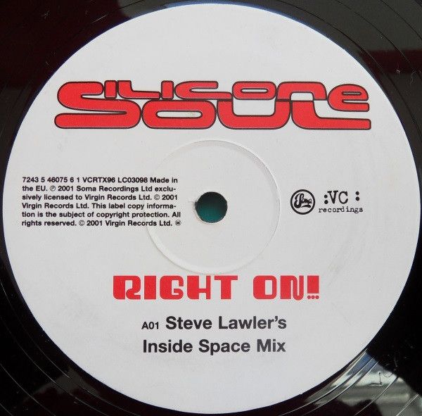 Silicone Soul Featuring Louise Clare Marshall - Right On! (Steve Lawler Mixes) - VC Recordings