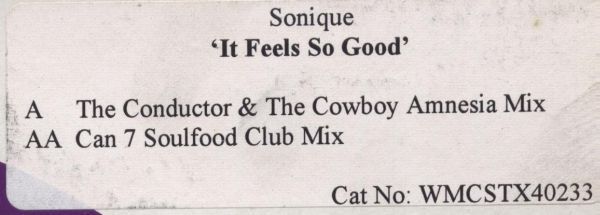 Sonique - It Feels So Good (Remixes) - Serious