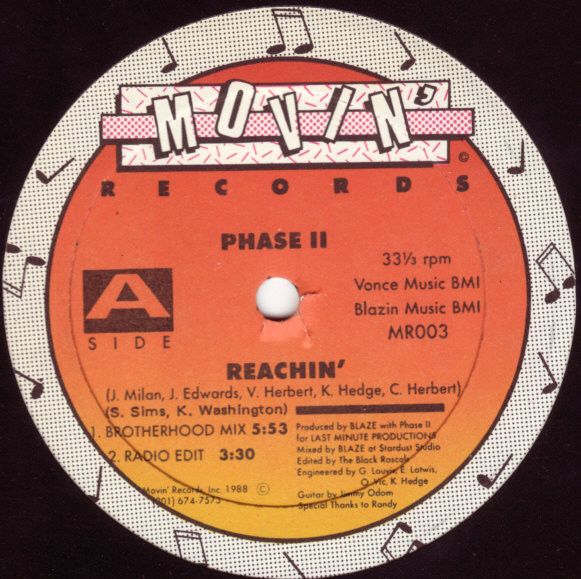 Phase II - Reachin' - Movin' Records