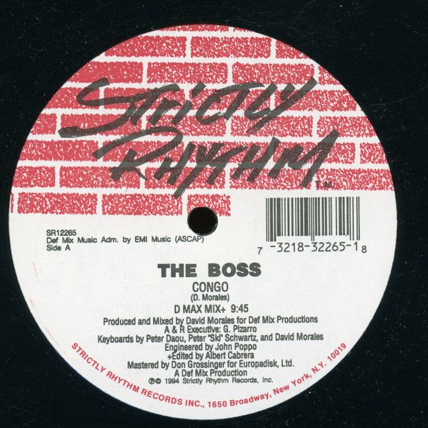 The Boss - Congo - Strictly Rhythm