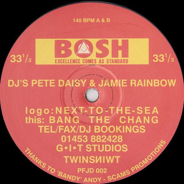 Pete Daisy & Jamie Rainbow - Next-To-The-Sea - Bosh Records