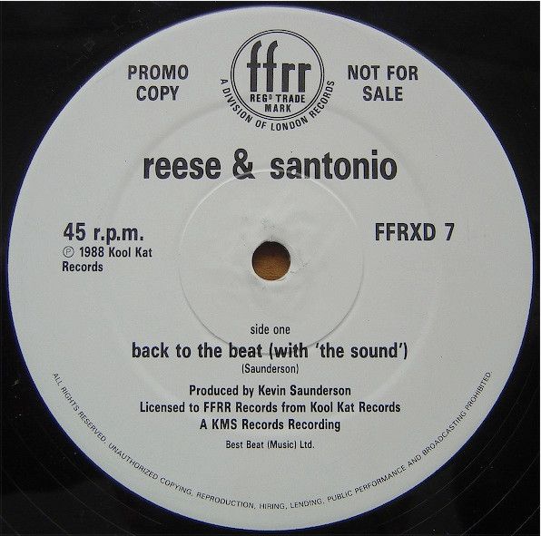 Reese & Santonio - Back To The Beat (With 'The Sound') - FFRR