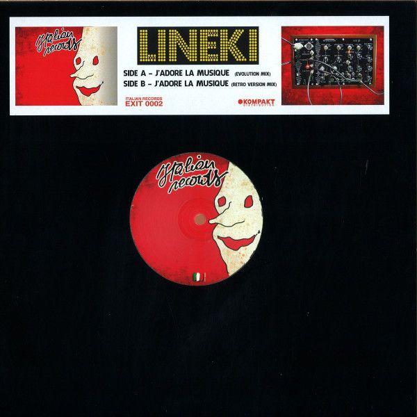 Lineki - J'adore La Musique - Italian Records