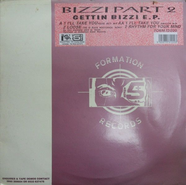 Bizzi - Gettin' Bizzi EP (The New Part 2) - Formation Records