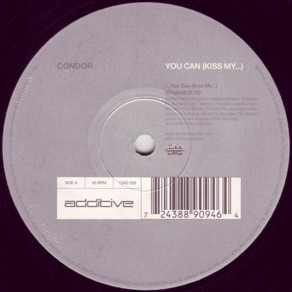Condor - You Can (Kiss My...) - Additive