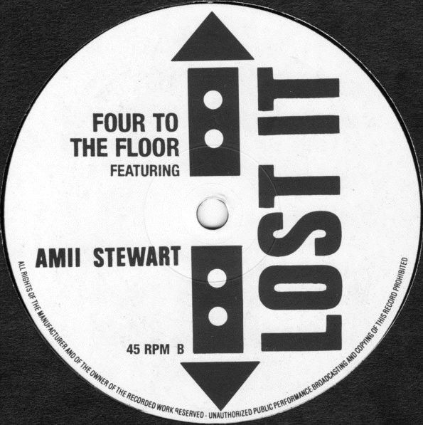 Four To The Floor Featuring Amii Stewart - Lost It - Not On Label