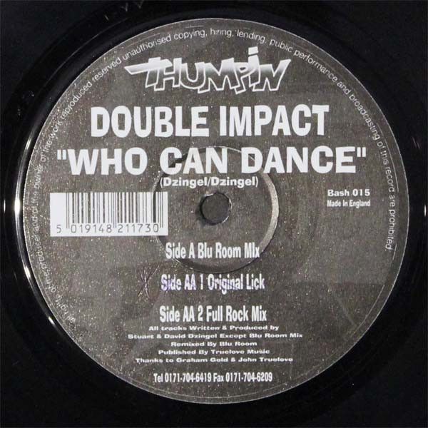Double Impact - Who Can Dance - Thumpin Vinyl