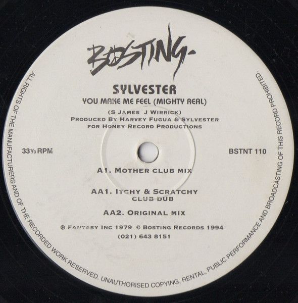 Sylvester - You Make Me Feel (Mighty Real) - Bosting Records