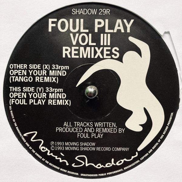 Foul Play - Vol III (Remixes) - Moving Shadow