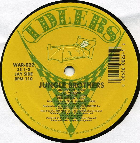 Jungle Brothers - On The Run - Idlers