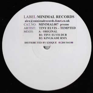 Tiny Elvis - Tempted - Minimal Records