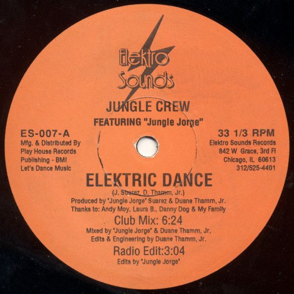 Jungle Crew Featuring Jungle Jorge - Elektric Dance - Elektro Sounds