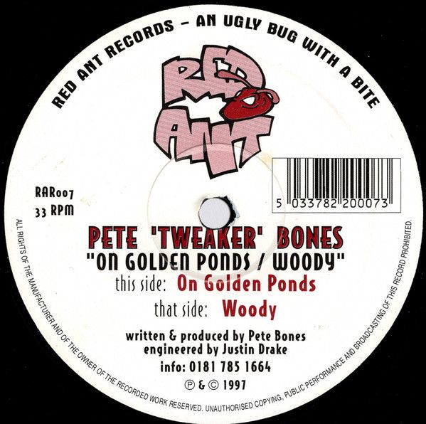 Pete Bones - On Golden Ponds / Woody - Red Ant Records