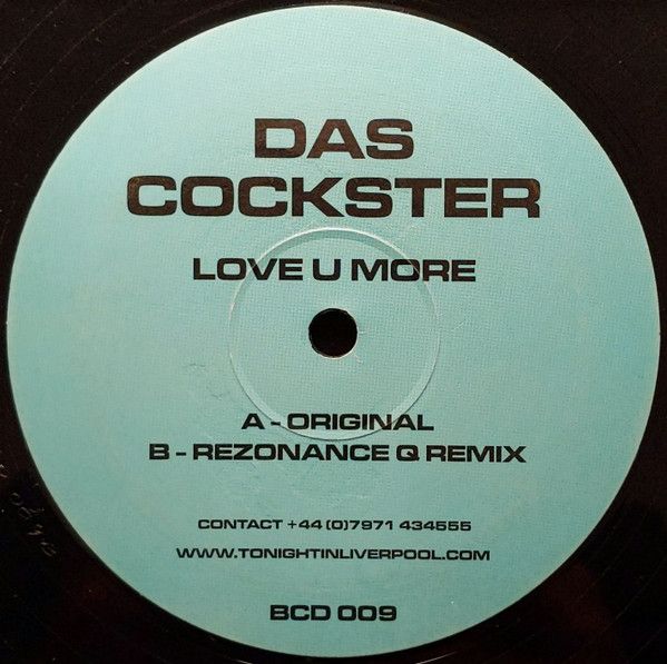 Das Cockster - Love U More - BCD Records