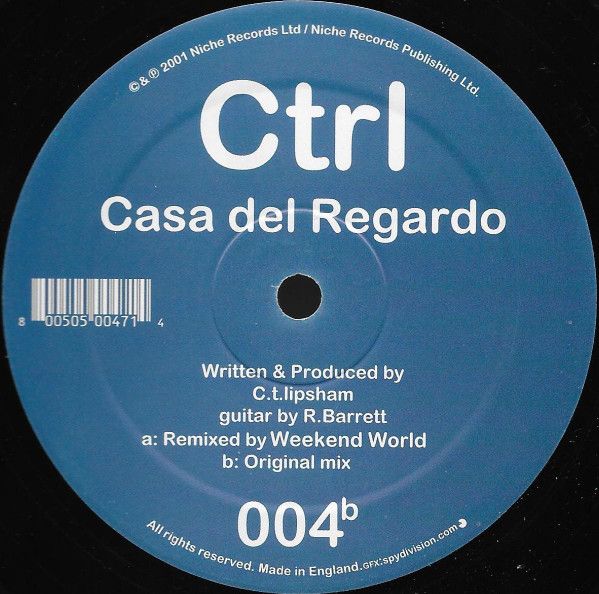 Ctrl - Casa Del Regardo - Niche Blue