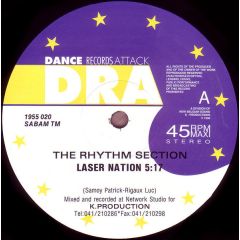 The Rhythm Section - The Rhythm Section - Laser Nation - N.B.S. Records, Dance Records Attack