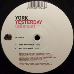 York - York - Yesterday (Silence) - Alpha+