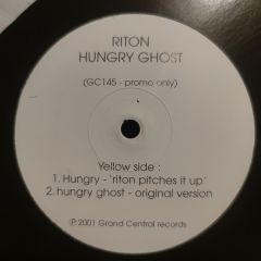 Riton - Riton - Hungry Ghost - Grand Central Records