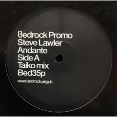 Steve Lawler - Steve Lawler - Andante - Bedrock Records