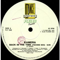 Kamera - Kamera - Back In The Time - Flying Records