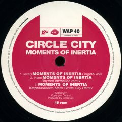 Circle City - Circle City - Moments Of Inertia - Warp Records