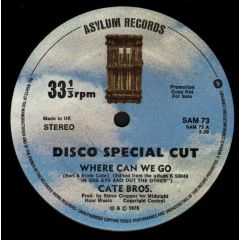 Cate Brothers - Cate Brothers - Where Can We Go - Asylum Records