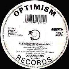 Xpansions - Xpansions - Elevation (The Remixes) - Arista, Optimism Records