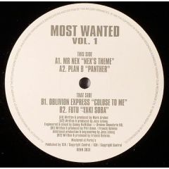 Various - Various - Most Wanted Vol. 1 - Thursday Club Recordings (TCR)