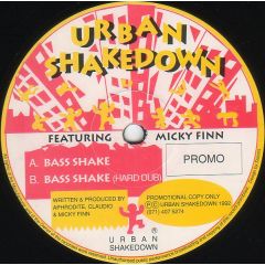 Urban Shakedown Featuring Micky Finn - Urban Shakedown Featuring Micky Finn - Bass Shake - Urban Shakedown