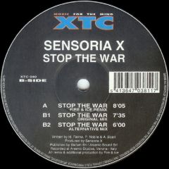 Sensoria X - Sensoria X - Stop The War - XTC