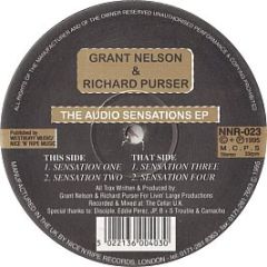 Grant Nelson - Audio Sensations EP - Nice 'N' Ripe