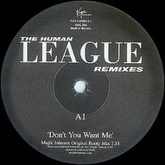 Human League - Don't You Want Me / Love Action 2003 - Virgin