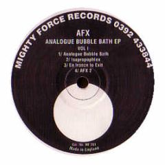 Aphex Twin - Analogue Bubblebath EP - Mighty Force