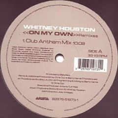 Whitney Houston - On My Own (Remixes) - Arista