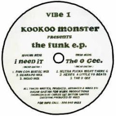 Kookoo Monster - The Funk EP - Vibe