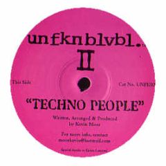 Kevin Moor - Techno People - Unfknblvbl