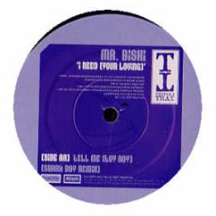 Mr Bishi - I Need Your Loving / Tell Me (Toy Boy) (Rmxs) - Tripoli Trax