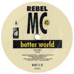 Rebel MC - Better World - Desire Records