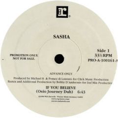 Sasha - If You Believe - WEA