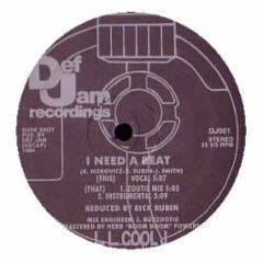 Ll Cool J - I Need A Beat - Def Jam