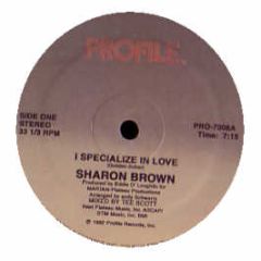 Sharon Brown - I Specialize In Love - Profile