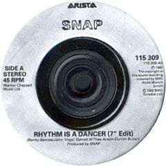 Snap! - Rhythm Is A Dancer - Arista, Logic Records