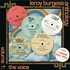 Leroy Burgess - Anthology Volume 1 - The Voice - Soul Brother