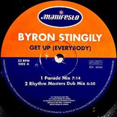 Byron Stingily  - Get Up (Everybody) - Manifesto