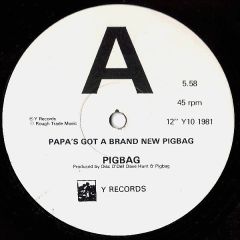 Pigbag - Papas Got A Brand New Pigbag - Y Records