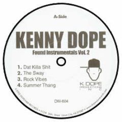 Kenny Dope - Found Instrumentals Volume 2 - Dope Wax