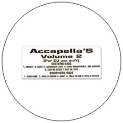Accapella - Volume 2 - White