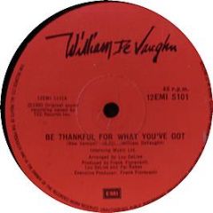 William Devaughn - Be Thankful For What You'Ve Got - EMI